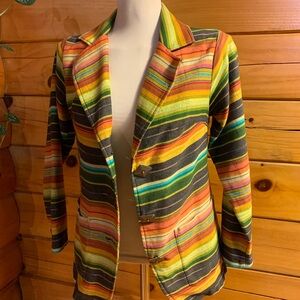 Silverado Serape Blazer Size XS